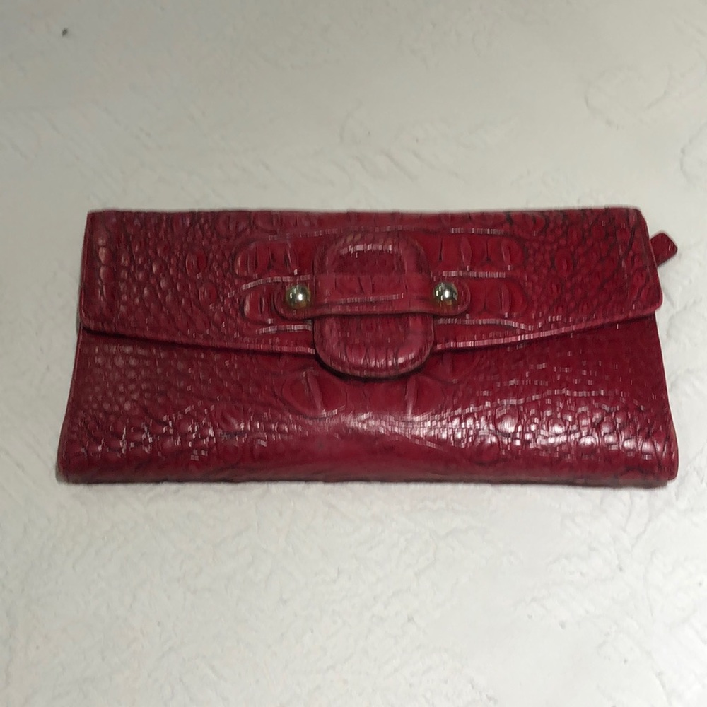 Brahmin wallet with check book